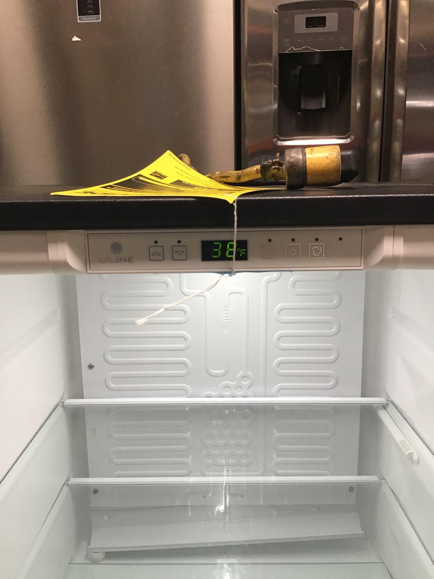 U-Line 5.2 Cu. Ft. 24 In. Solid Door Refrigerator