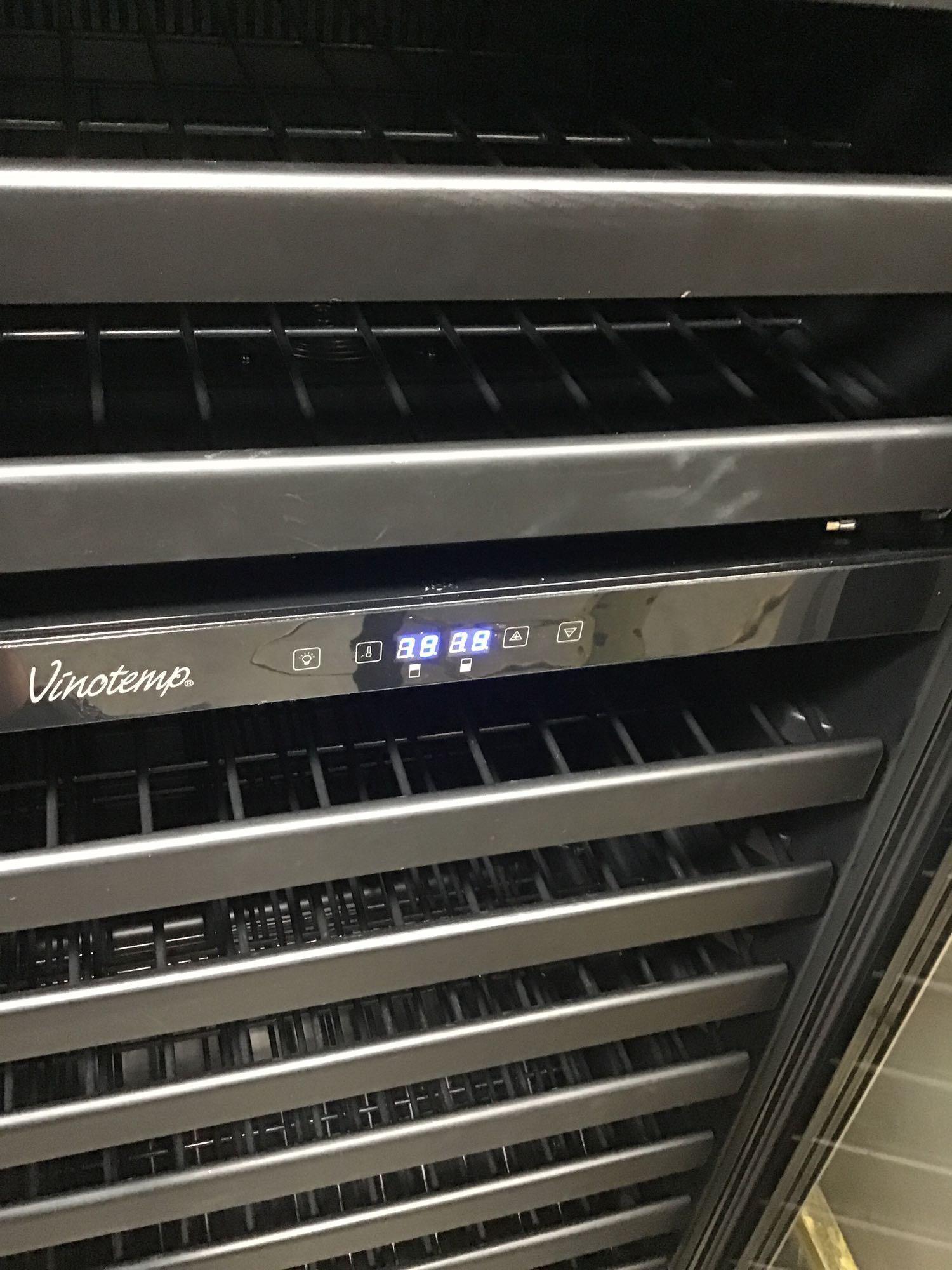 Vinotemp 155-Bottle Dual Zone Wine Cooler