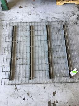 (16) Wire Pallet Rack Decking