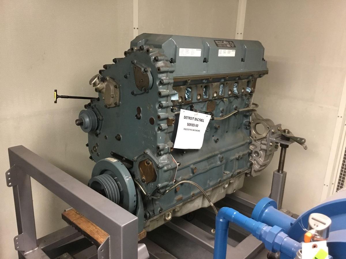 Detroit Diesel Series 60 Prototype CNG Engine***DOES NOT INCLUDE STAND IN PHOTO**