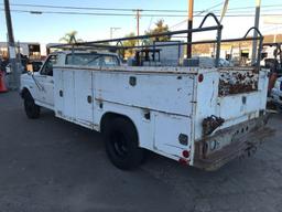 1990 Ford F-350 Regular Cab DRW with Service Body***FOR DEALER OR EXPORT ONLY***