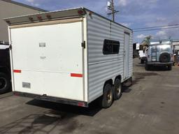 14 ft. Enclosed Trailer with Ramp and Side Access Door