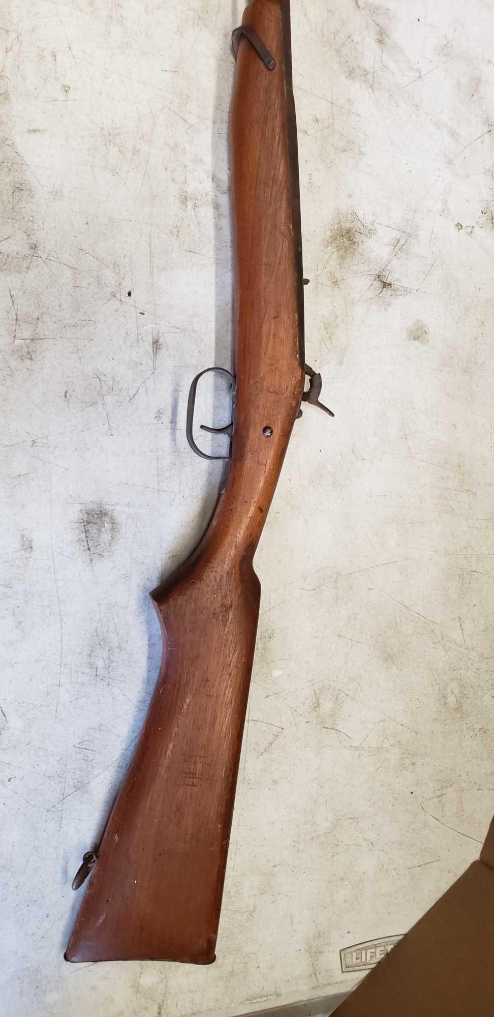 Vintage Smooth Bore Caplock Rifle