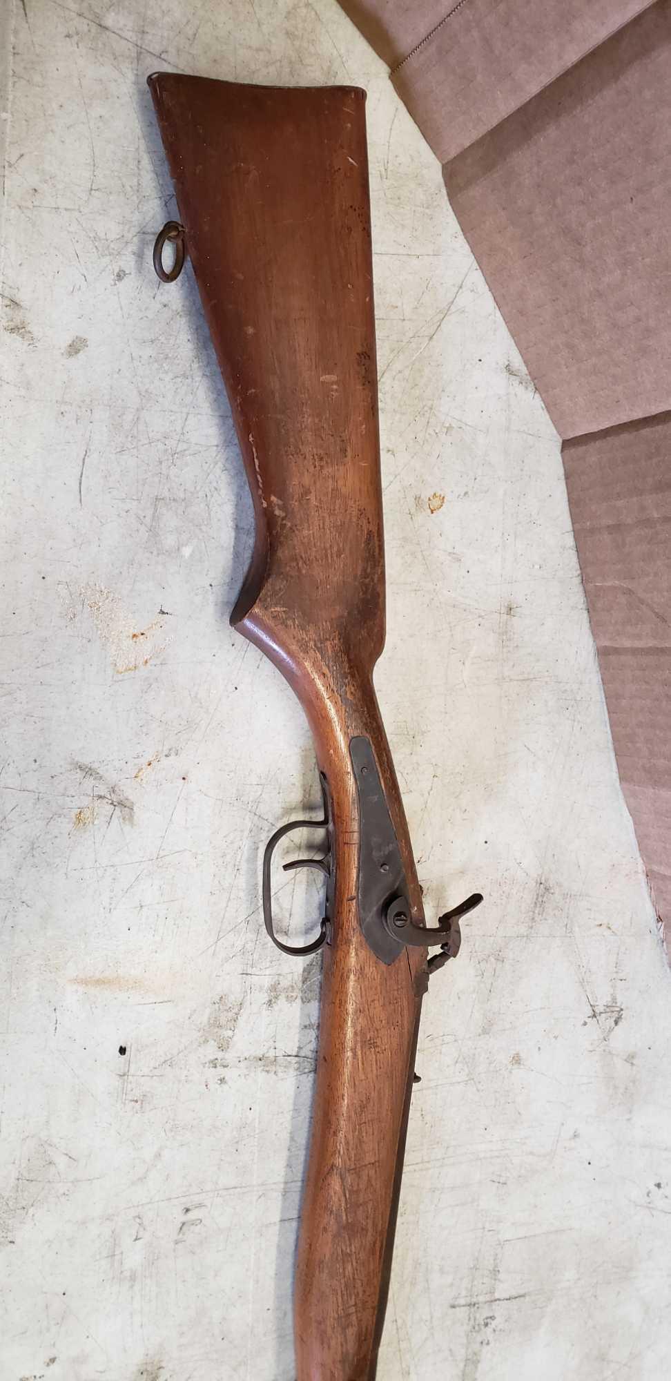 Vintage Smooth Bore Caplock Rifle
