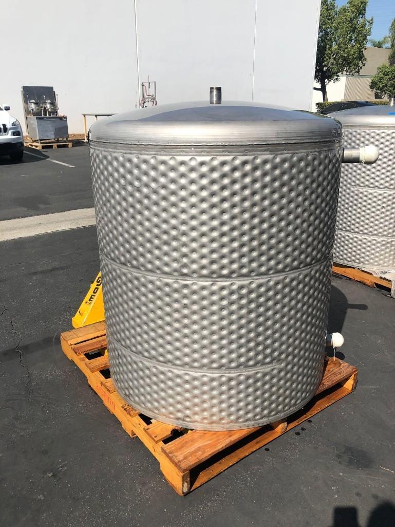 240 Gallon Dimple Jacketed Tank