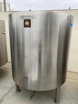 350 Gallon Open Top Fermenter