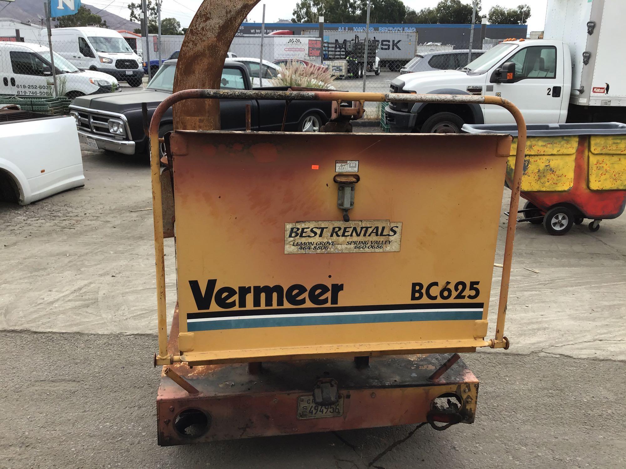 VERMEER BC625 Towable Wood Chipper ***FOR PARTS***