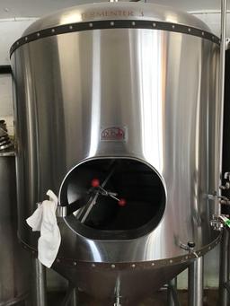 10 Barrel, Stainless Steel, Vertical, Cone Bottom Fermenter