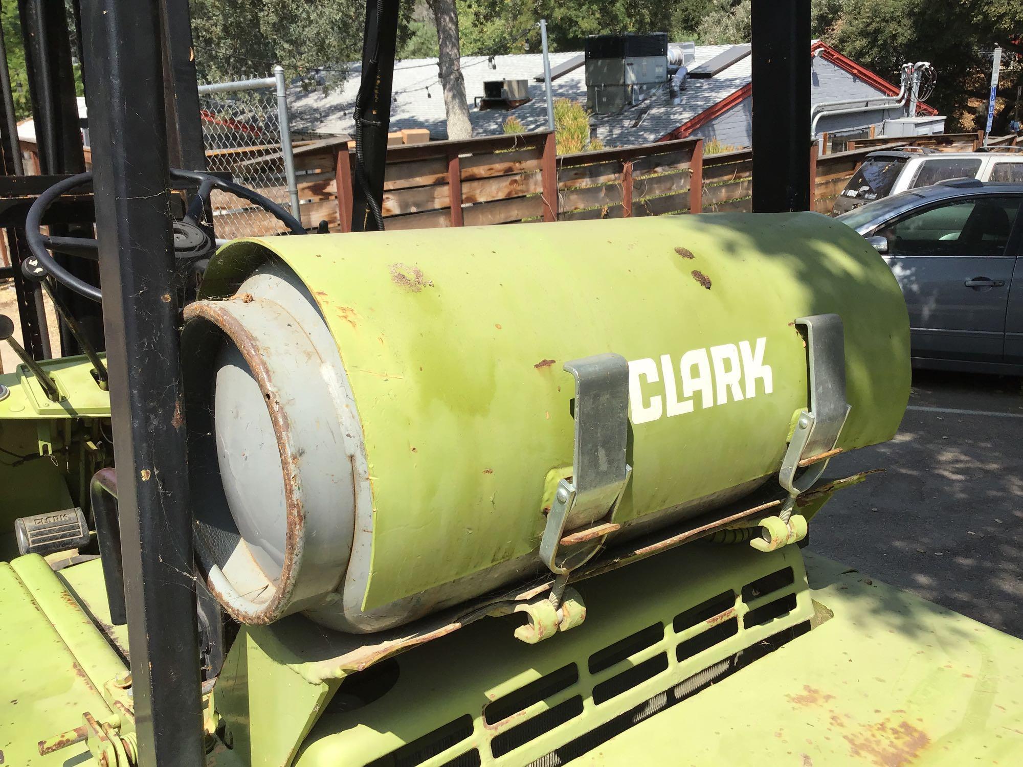 Clark C-500 5,600LBS Capacity LPG Forklift