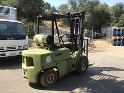 Clark C-500 5,600LBS Capacity LPG Forklift