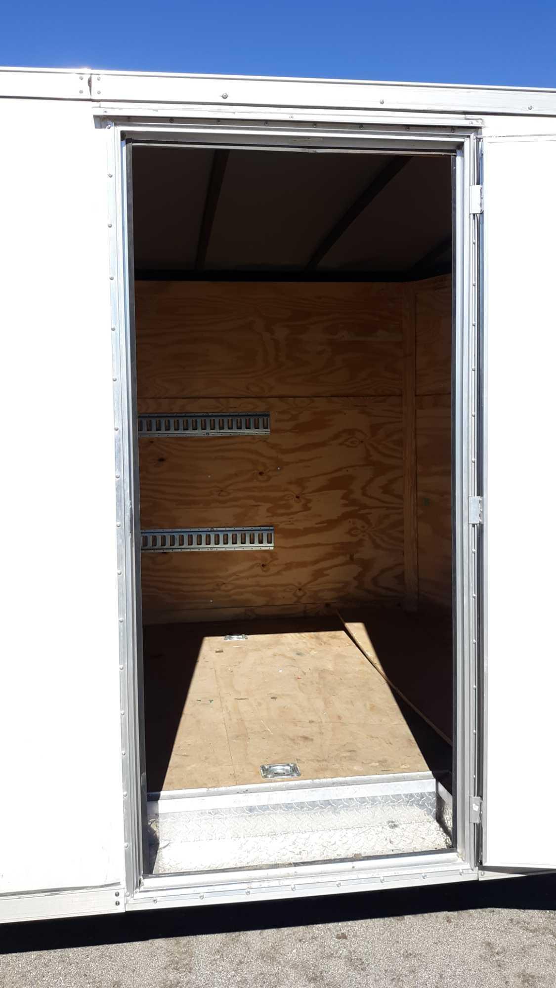 2020 Rock Solid 24ft Enclosed Cargo Trailer with Rear Ramp and Side Access Door