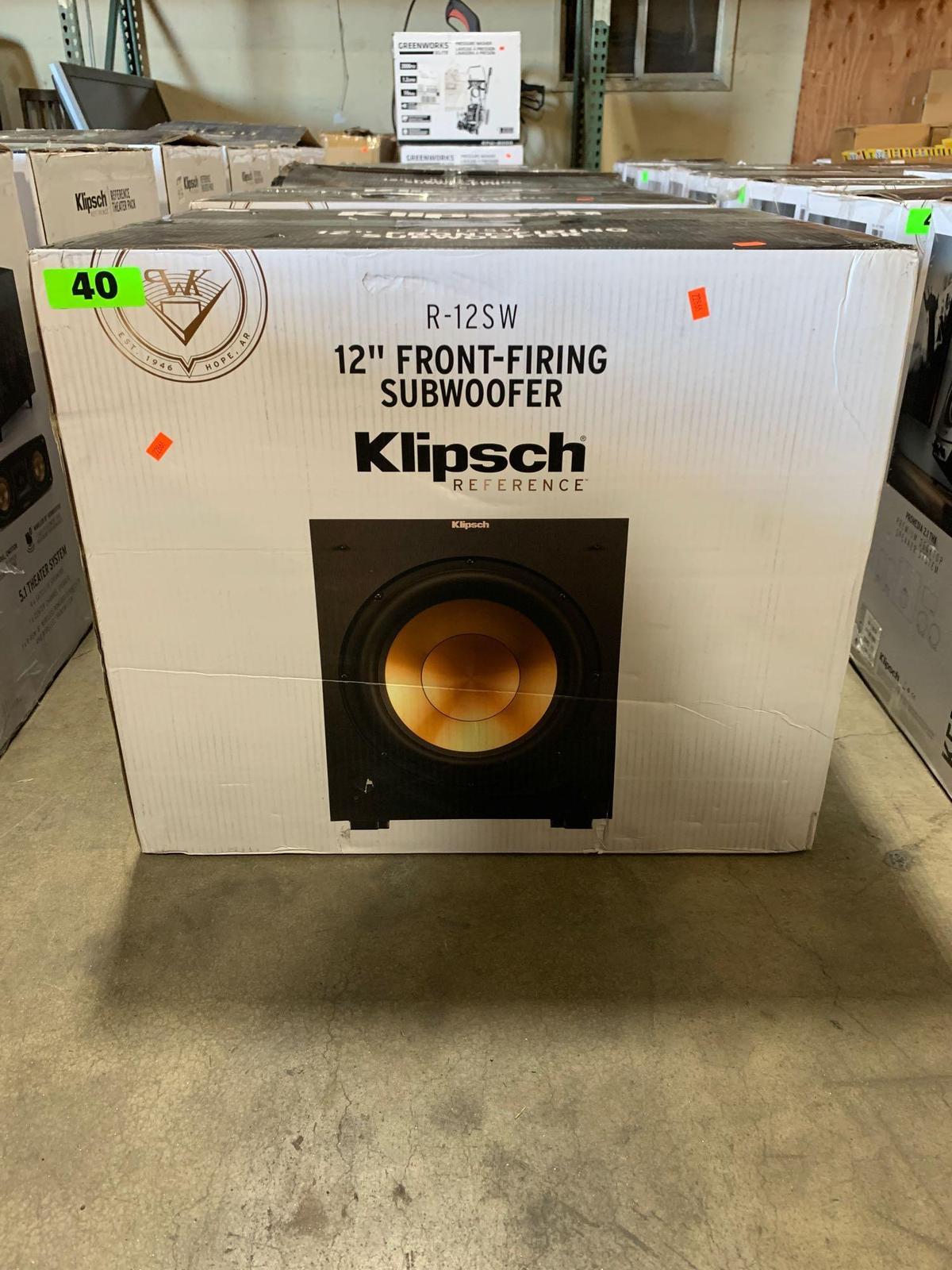 Klipsch Reference R-12SW 12in. Front-Firing Subwoofer