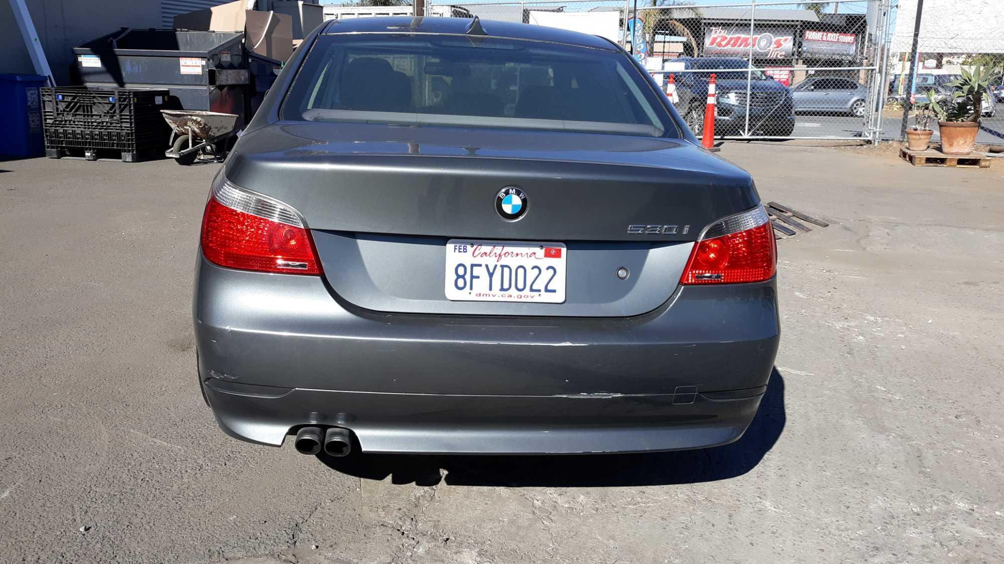 2006 BMW 530i***FOR DEALER/DISMANTLER/EXPORT ONLY***WAS DRIVEN TO FISCHER LOT***