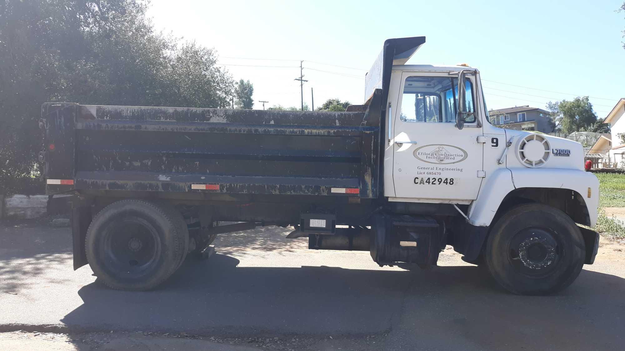 1989 Ford LN7000 with 12ft Dump Bed*OFFSITE*