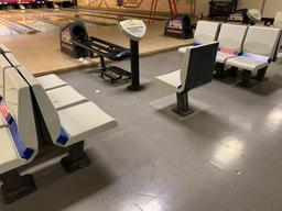 (2) Bowling Lanes with Brunswick A2 Pinsetter Machines, Electric Scoring System and Seating