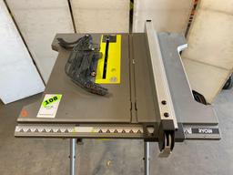 RYOBI Corded 10 in. Table Saw with Folding Stand*TURNS ON*COMPLETE*