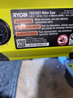 RYOBI Corded 10 in. Sliding Compound Miter Saw with LED*TURNS ON*