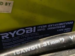 Ryobi 1900 PSI 1.2 GPM Cold Water Wheeled Electric Pressure Washer*TURNS ON*