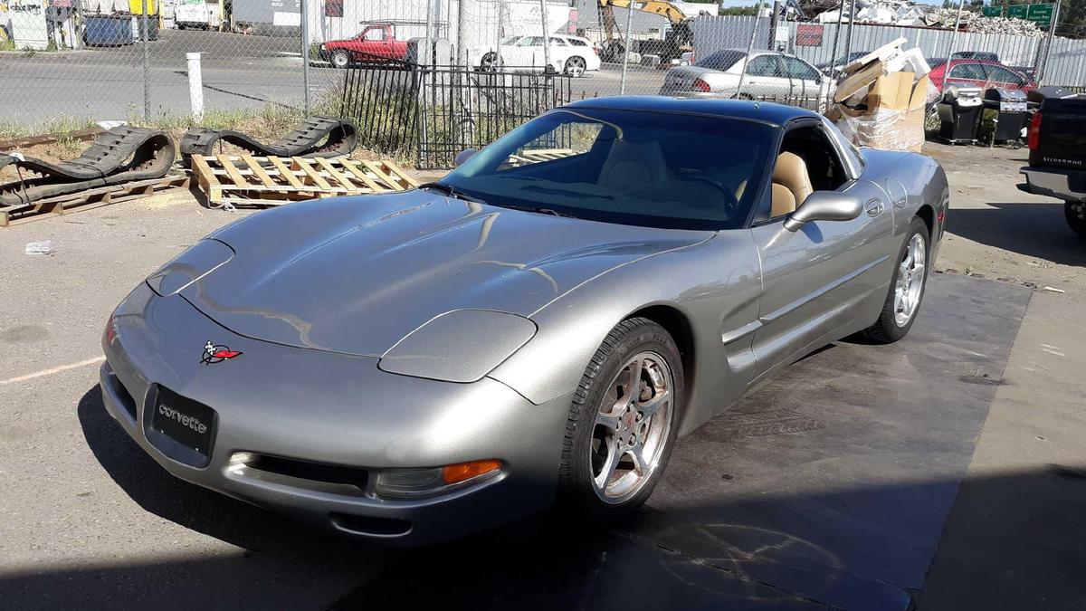 2001 Chevrolet Corvette with Fitted Cover