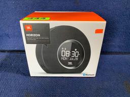 JBL Horizon Bluetooth Clock Radio With USB Charging and Ambient Light