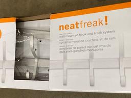 NEATFREAK Wall Mount Hook and Track System