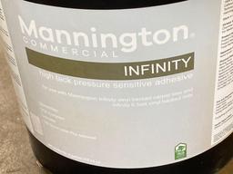 (10) Pales of Mannington Commercial Infinity High Tack Pressure Sensitive Flooring Adhesive