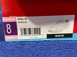 Puma Vikky V2 8 Women?s Black Tennis Shoe