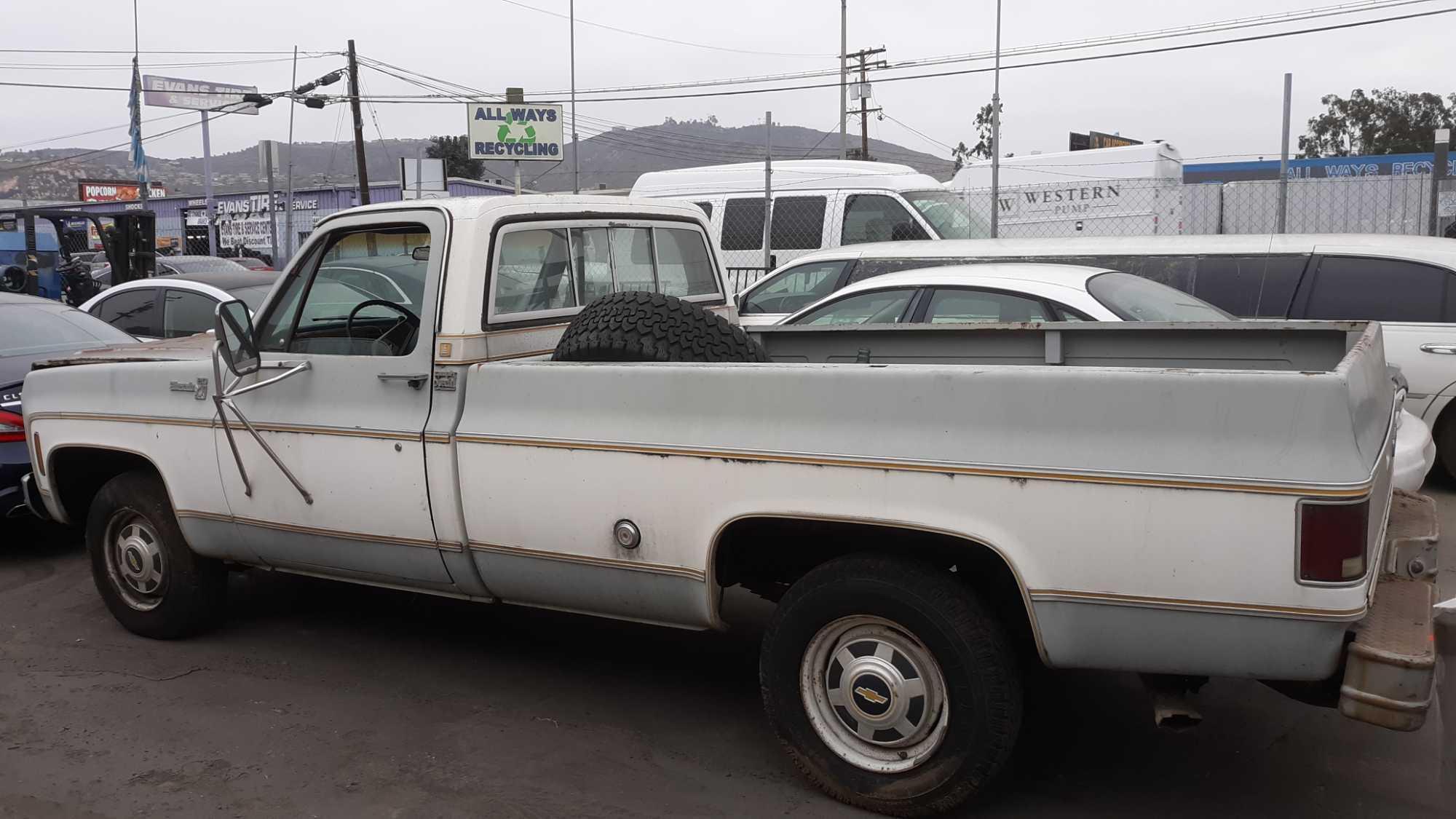 1977 Chevrolet Silverado C20 Camper Special***NOT RUNNING***