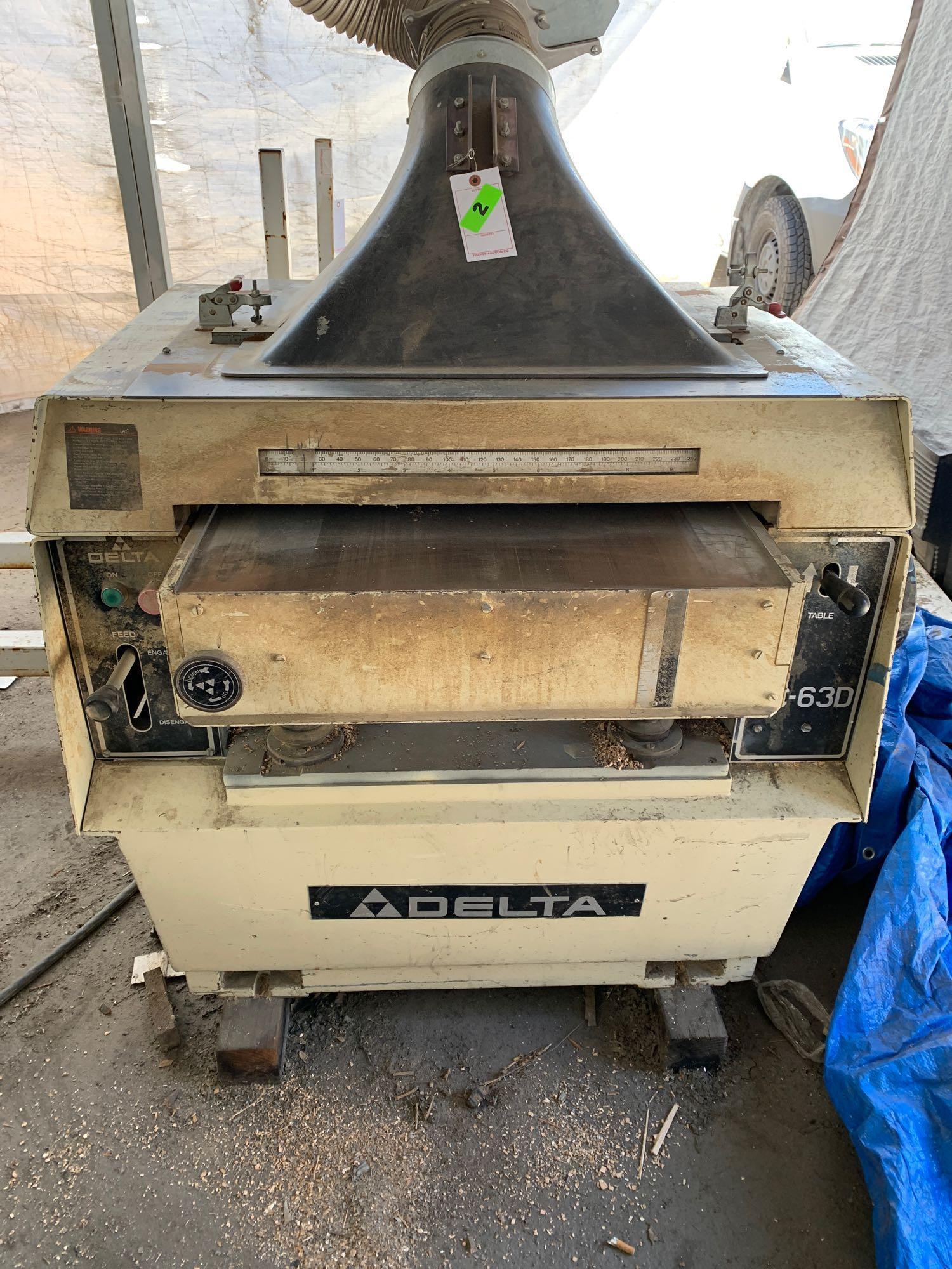 Delta RC-63D Industrial Planer