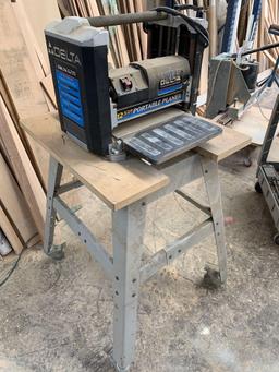 Delta 12.5in. Portable Planer With Rolling Base