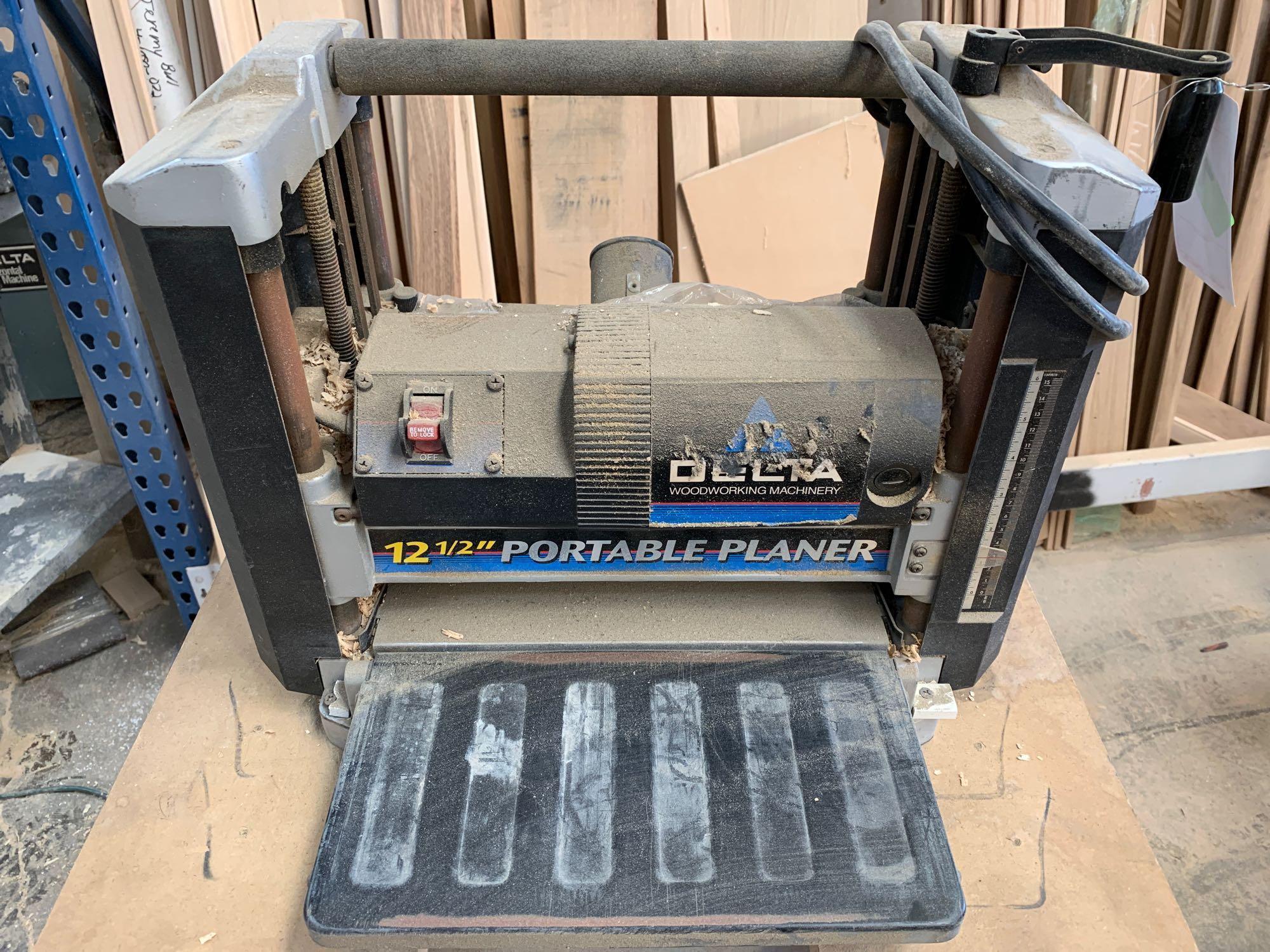 Delta 12.5in. Portable Planer With Rolling Base