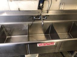 3 Basin Stainless Steel Sink