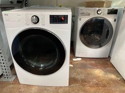 LG 7.4 cu. ft. Ultra Large Electric Dryer and 4.5 cu.ft. Washer*WASHER PREVIOUSLY INSTALLED*