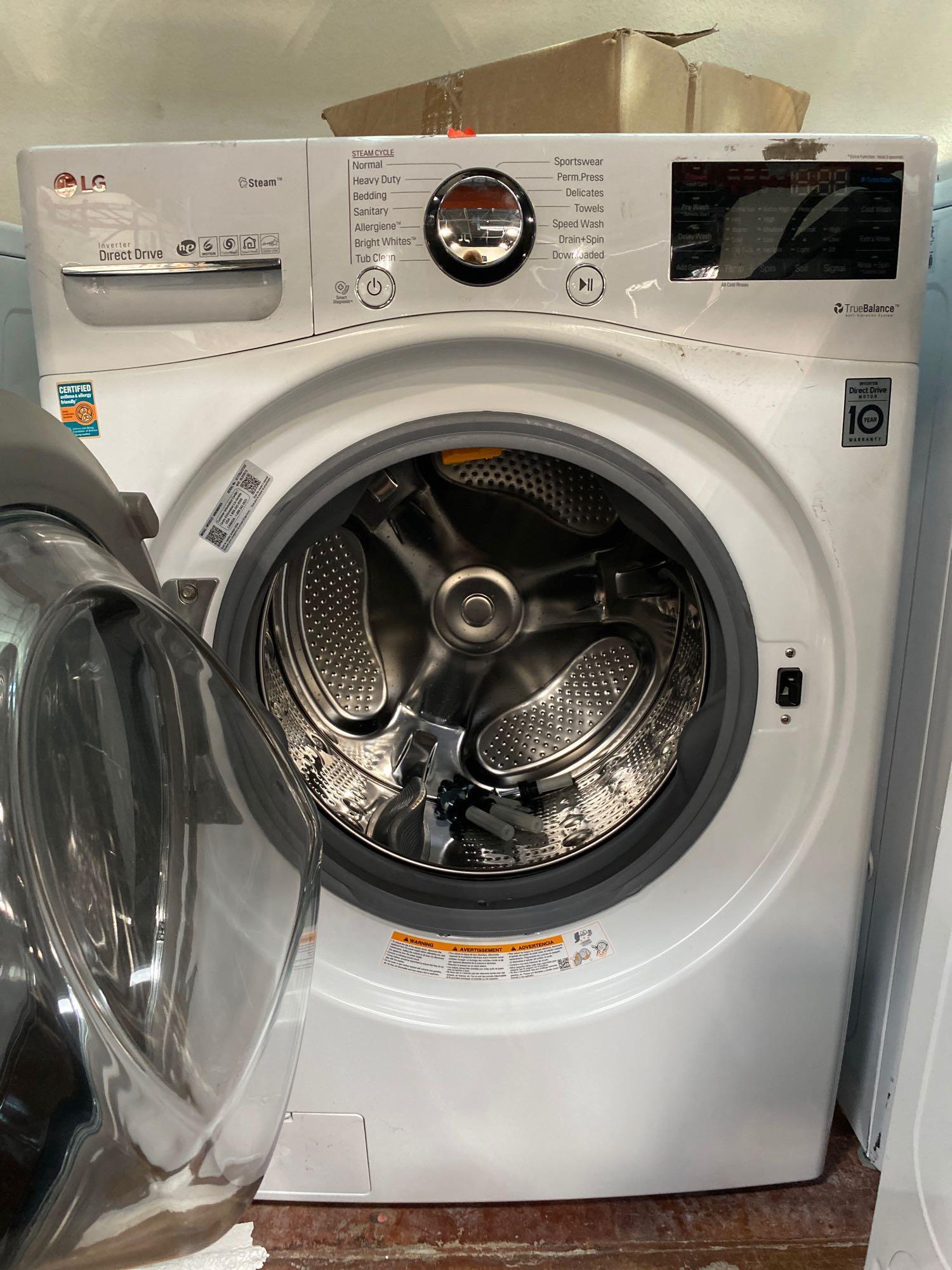 LG 7.4 cu. ft. Ultra Large Electric Dryer and 4.5 cu.ft. Washer*WASHER PREVIOUSLY INSTALLED*