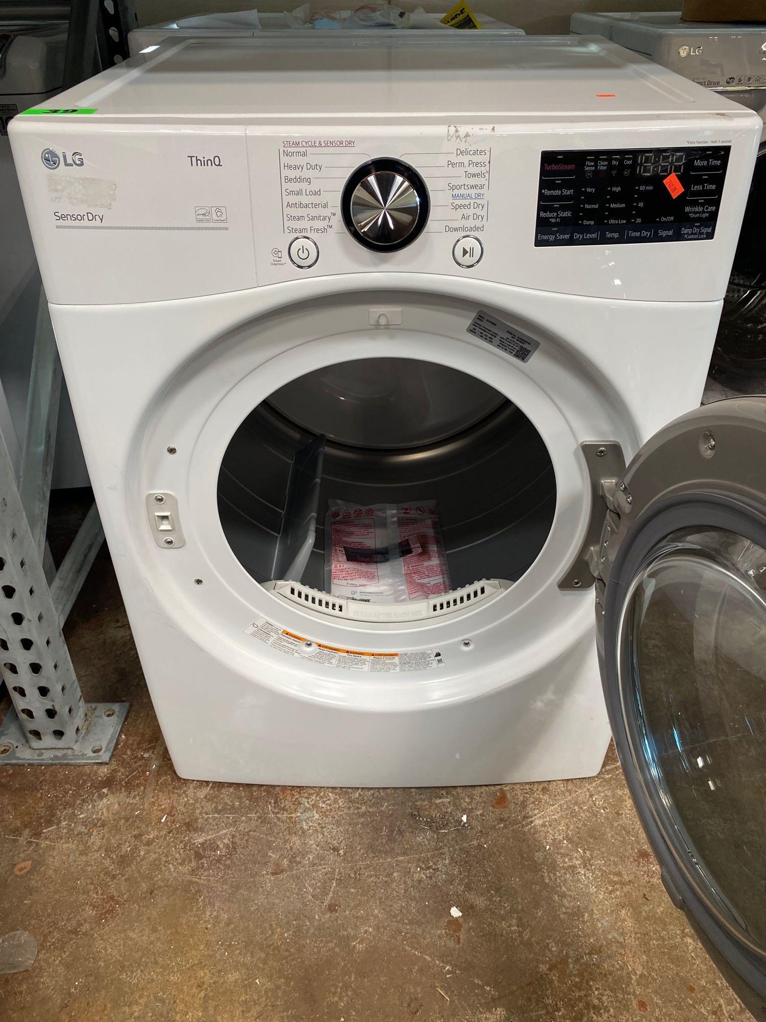 LG 7.4 cu. ft. Ultra Large Electric Dryer and 4.5 cu.ft. Washer*WASHER PREVIOUSLY INSTALLED*