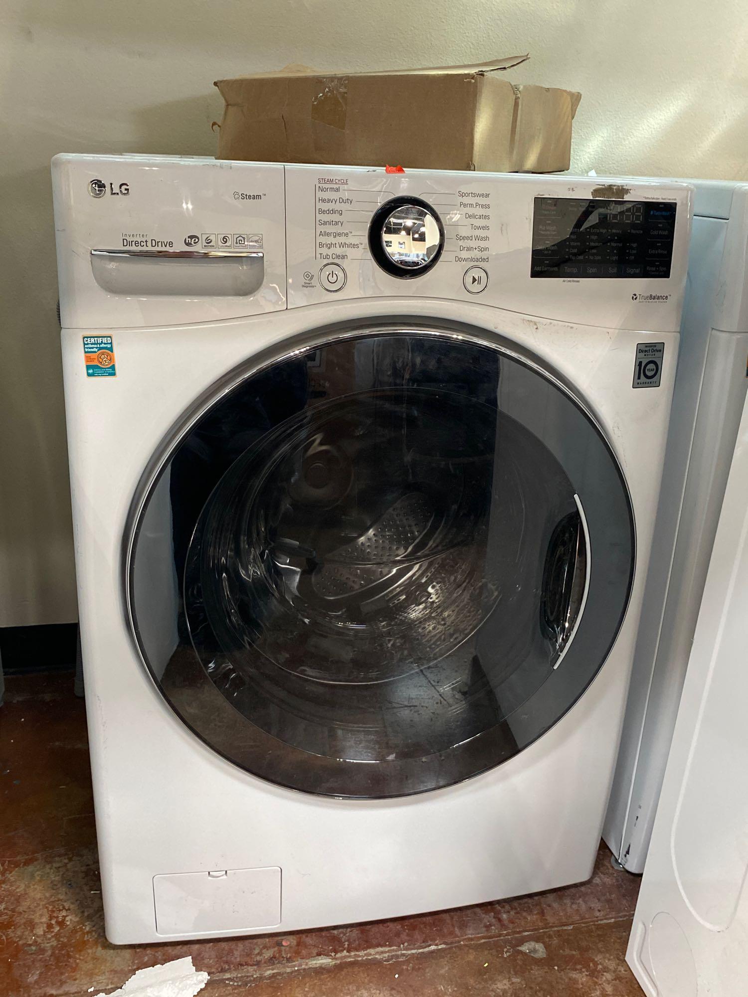 LG 7.4 cu. ft. Ultra Large Electric Dryer and 4.5 cu.ft. Washer*WASHER PREVIOUSLY INSTALLED*