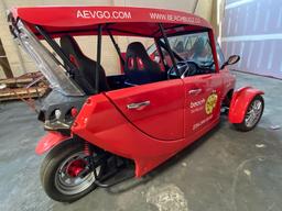 2019 Austin Electric Vehicles Electric Enclosed Three Wheel Autocycle*BATTERIES DEAD*