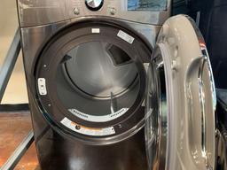 LG Dryer 7.4 cu. ft. Black Steel Ultra Large Cap. Gas Dryer w/ Sensor Dry Turbo Steam