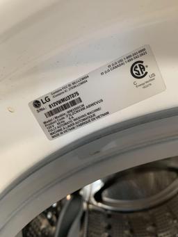 LG Washer 4.5-cu ft High Efficiency Stackable Front-Load ENERGY STAR