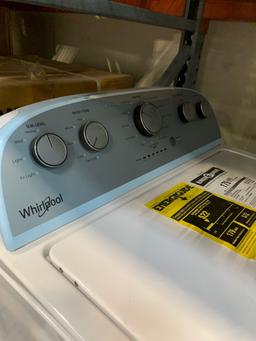 Whirlpool 4.3-cu ft High-Efficiency Top-Load Washer with Quick Wash - White