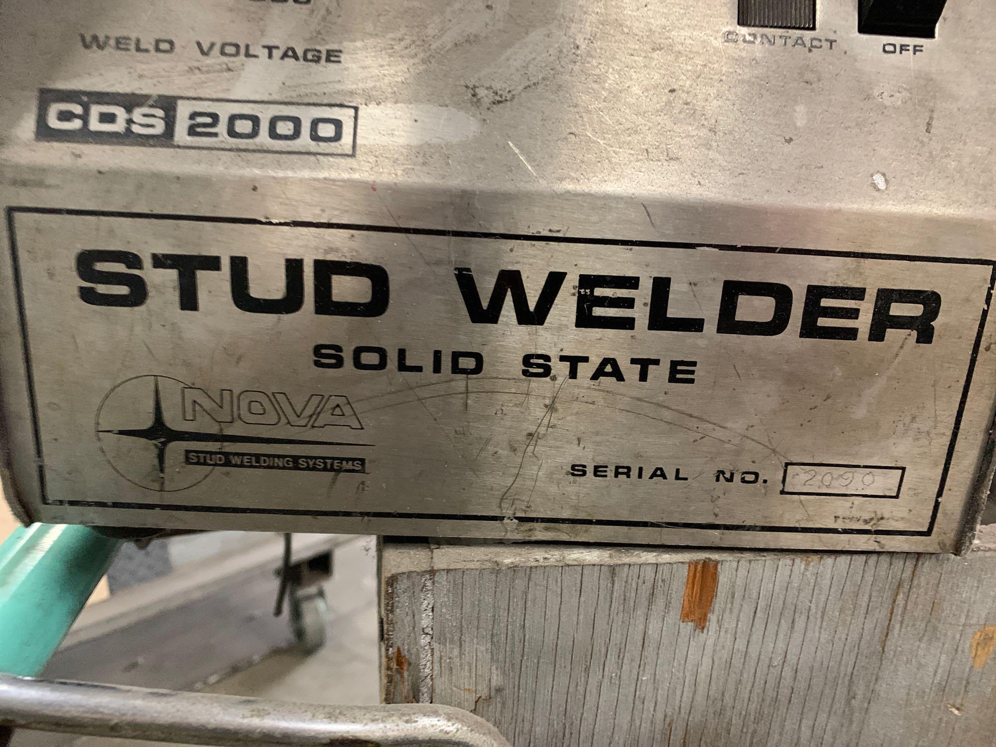Nova Stud Welder With Rolling Cart