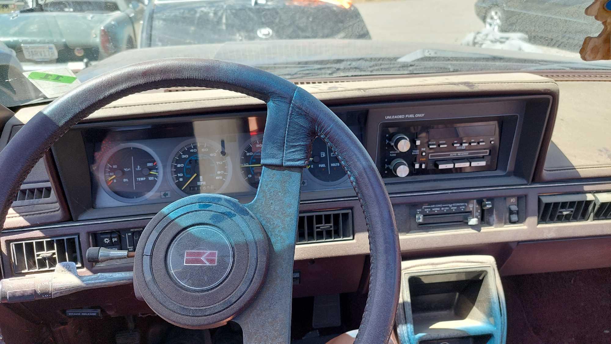 1986 Oldsmobile Cutless Ciera*CRANKS*NO START*DEALER/EXPORT ONLY*