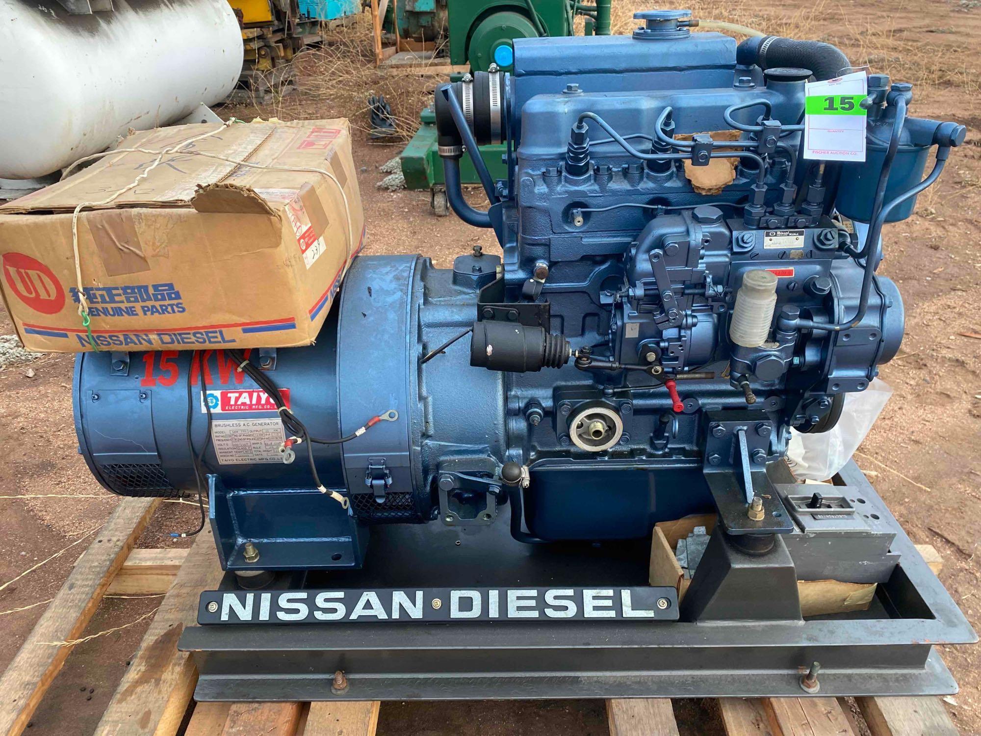 NISSAN 15kw DIESEL GENERATOR