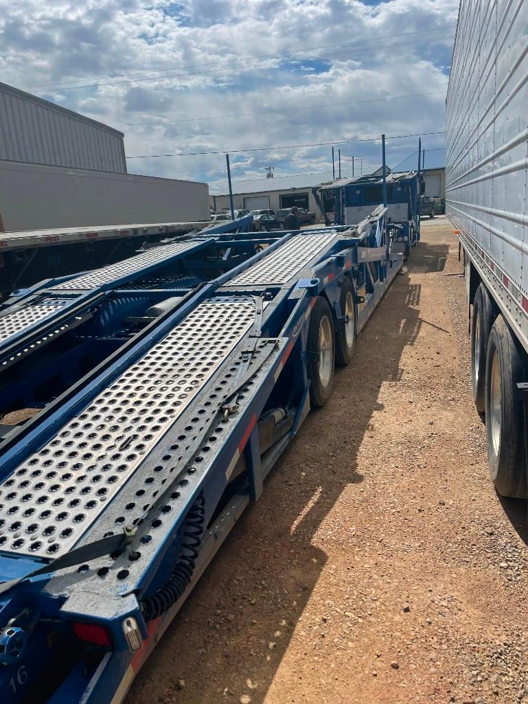 2014 Peterbilt 388 Sleeper and 2017 Cottell QUICKLOADER(9)Car Hauler*TRUCK RUNS*TRAILER OPERATIONAL*