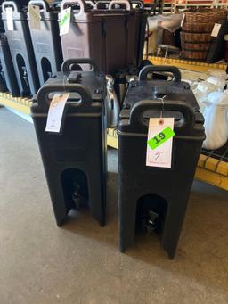 (2) Large Cambro Insulated Beverage Dispenser