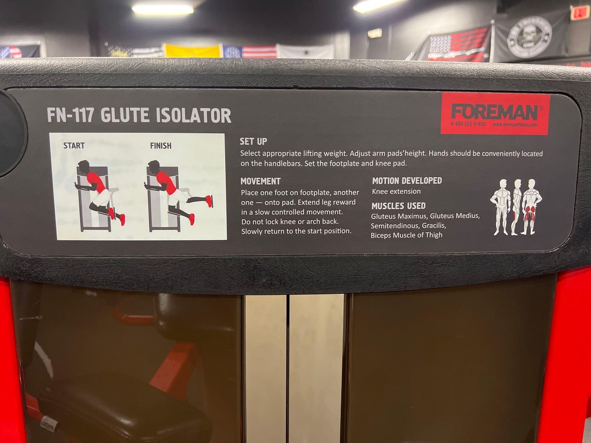 FOREMAN Glute Isolator Machine
