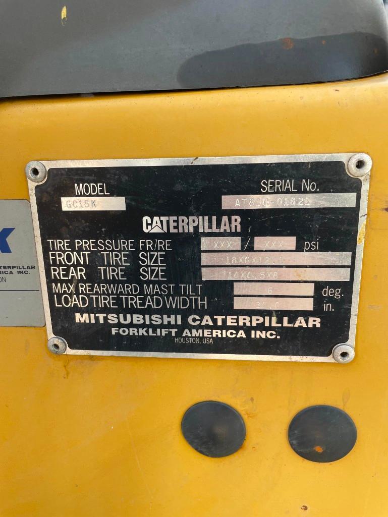 CATERPILLAR 3000lbs Capacity LPG Forklift