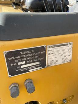 CATERPILLAR 3000lbs Capacity LPG Forklift