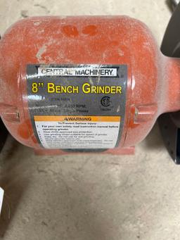 Central Machinery 8in. Bench Grinder