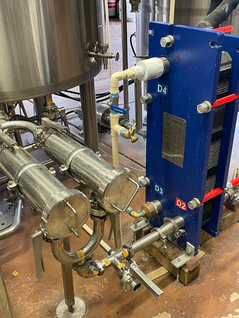 5bbl 3 Vessel Electric Brewhouse